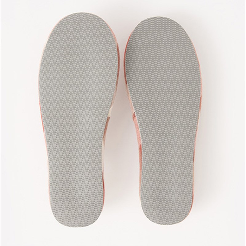 无印良品 MUJI 男女通用 棉法兰绒 厚底拖鞋 男鞋女鞋秋冬季 新品