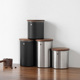 复古咖啡粉密封罐便携咖啡储豆罐不绣钢储物罐茶叶罐咖啡豆保存罐