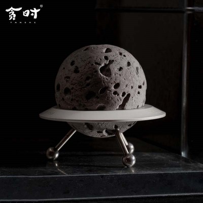 贪时无火香薰精油观星球扩香石室内卧室夏留香飞碟香薰摆件礼物