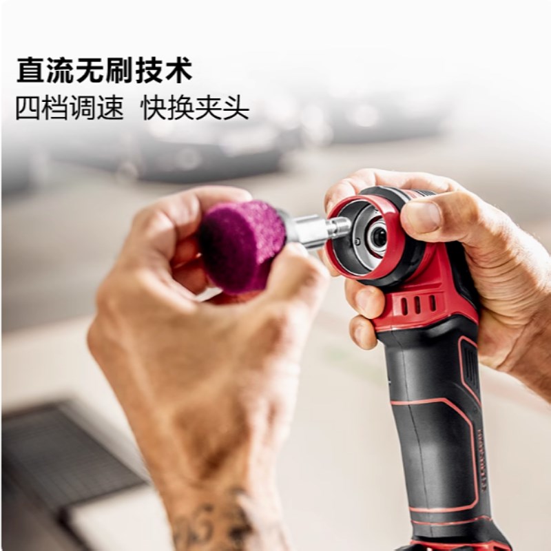 FLEX无线锂电小型抛光机PXE80汽车打磨打蜡二合一抛光机细节抛光
