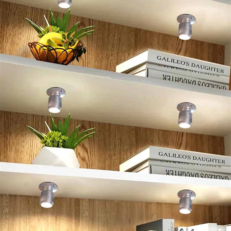 表面安装迷你聚焦聚光灯3W手持式显示柜灯1瓦计数器显示灯聚光灯