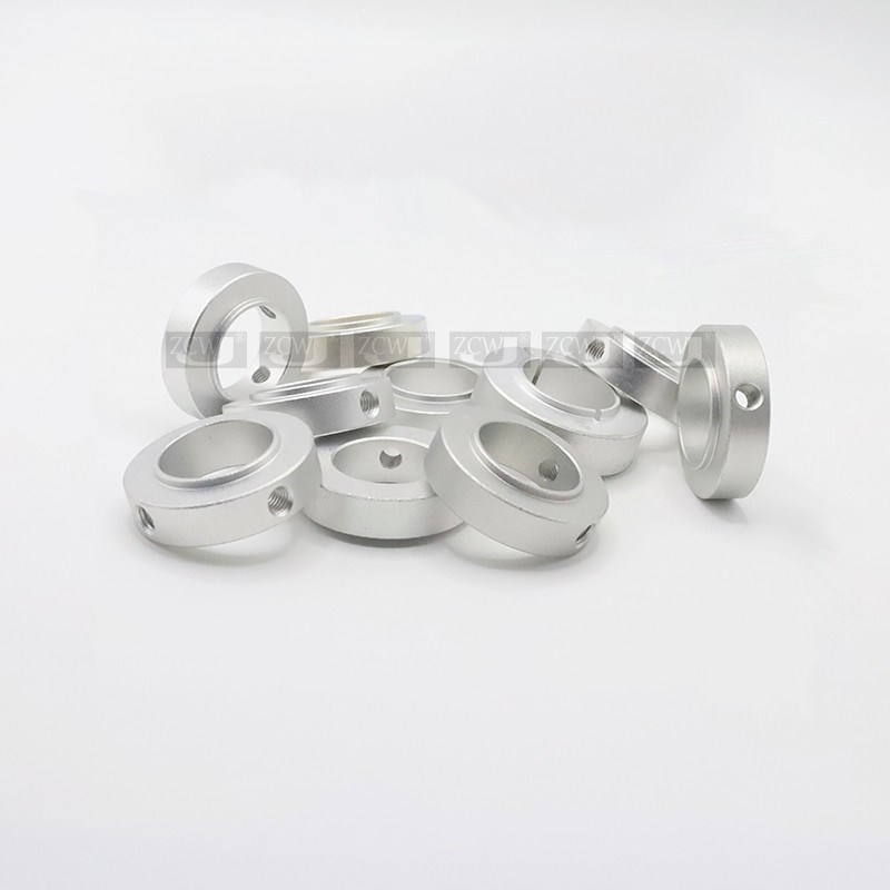 SRH17止动螺丝型限位环轴用档v圈铝合金材质SCSRAW17*27*20*10