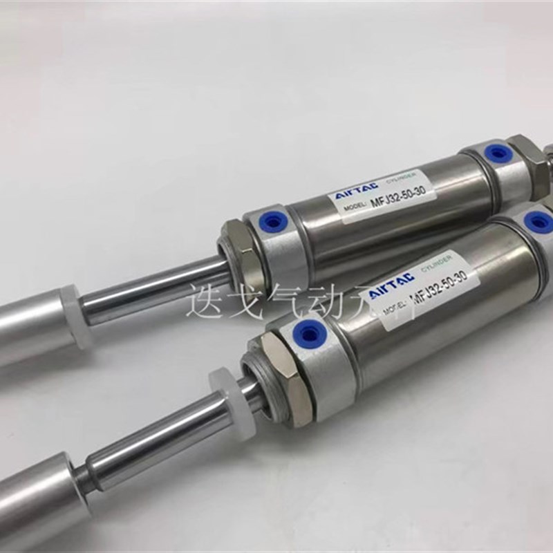 MFCJ可调迷你气缸MFJ32X10/15/20/25/30/35/40/45/50/75100-80SCM
