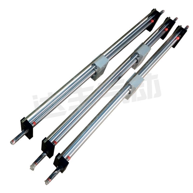 生产供应双杆型25qgcw导磁性无活塞杆气缸安装方便