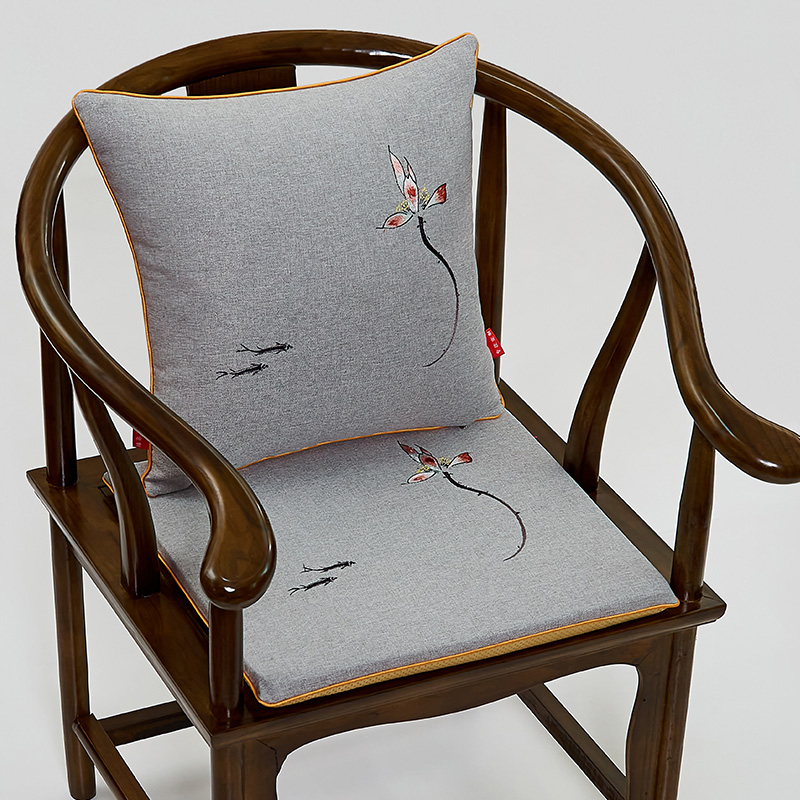 中式红木椅子坐垫实木沙发座垫圈椅太师椅垫子餐桌茶台桌椅垫定制