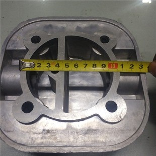 空压机缸盖气泵缸盖 罗威0.9空压机配件气泵缸盖 048空压机铝缸盖