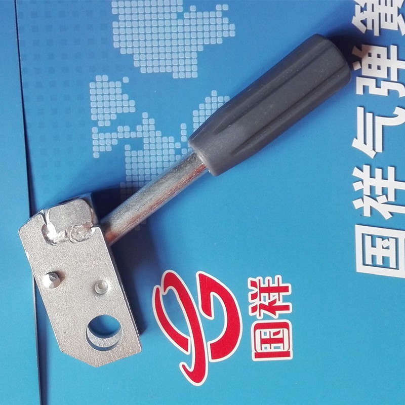 可控气弹簧配件 手柄式 可锁定气弹簧连接头 角调器