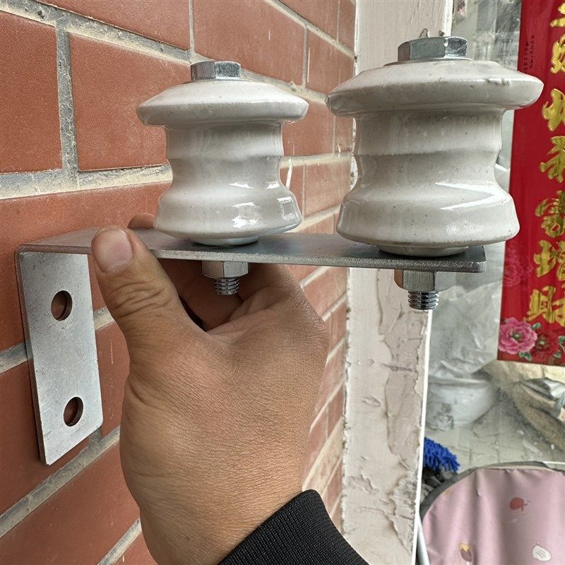 电力配件瓷瓶绝缘子支架双线磁珠街码磁壶墙壁走线缆通电线拖支架,3C数码配件,USB多功能数码宝,淘宝优惠券,粉丝福利购,淘宝优惠卷