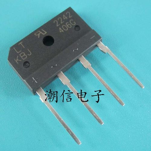 KBJ406G KBJ406 液晶全桥 3A整流桥 全新原装 实价 可直接拍买
