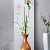 新中式 雅致铜花瓶摆件家居客厅桌面装 饰品办公室国风书房工艺礼品