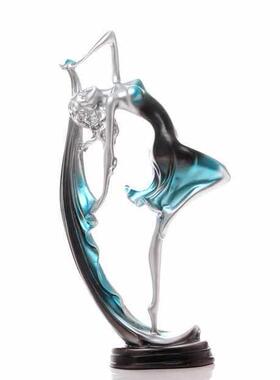 欧式家居装饰品客厅酒柜电视柜玄关博古架人物工艺品摆件创意摆设