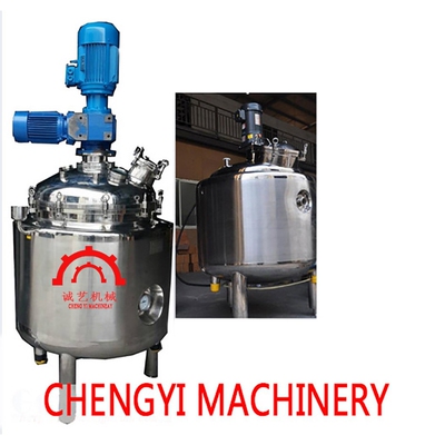 quality stainless steel chemical reactor with jacket facture