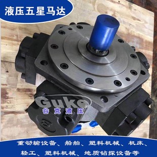 300平键花键轴38五星马达油口3 注塑机溶胶马达3 s400 350