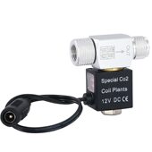 DIY自动开关电 水族CO2双接口低温电磁阀 甄选ZRDR 万引水族用品