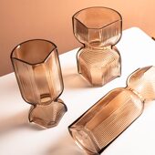 饰品 玻璃花客厅玄关餐厅插花花器组合装 甄选新款 现简约创意欧式