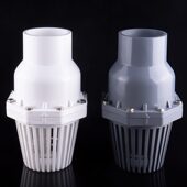 110 甄选PVC塑料底阀底部向止回阀抽水泵滤网给水管件配件75