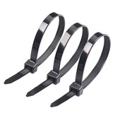 甄选新光塑料8 尼龙扎带白色粗大长束线带捆扎线带绳 750mm自锁式