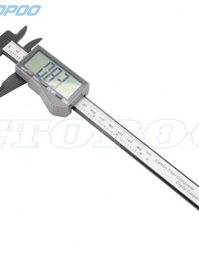 甄选ETOPOO出品 150MM 0.1MM 三按键 碳素 数显卡尺 游标卡尺 促