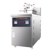 商用炸薯条机炸鸡排 压力炸鸡炉 杠炸鸡炉 燃气美式 甄选连富电热