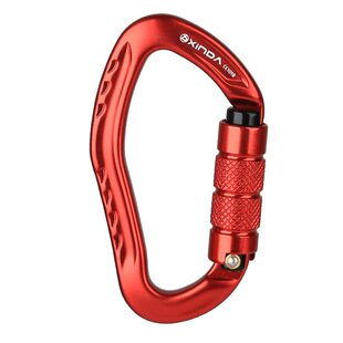 甄选欣达Xinda登山扣户外攀岩装备快挂扣安全扣探洞主锁登山挂钩