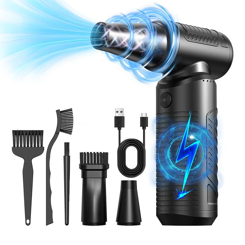 新款暴力涡轮风扇高速大功率无线迷你风扇手持户外便携式暴力风扇