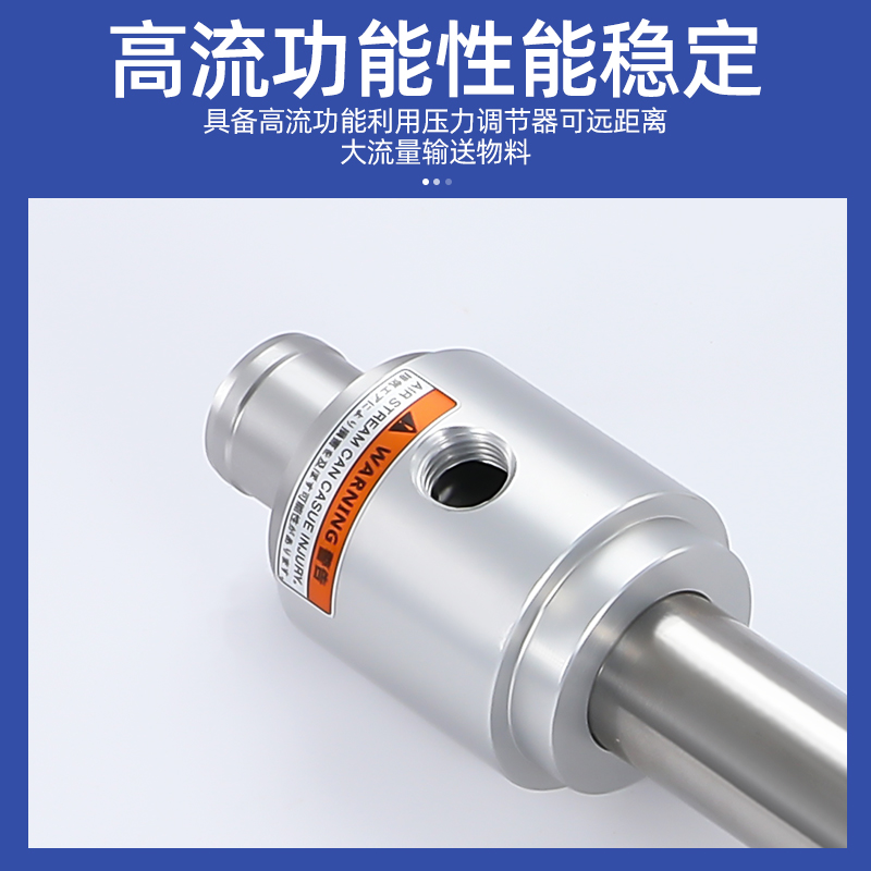 真空输送器带进料管空气放大器气力w气动上料吸料CLT25/32/38/50G