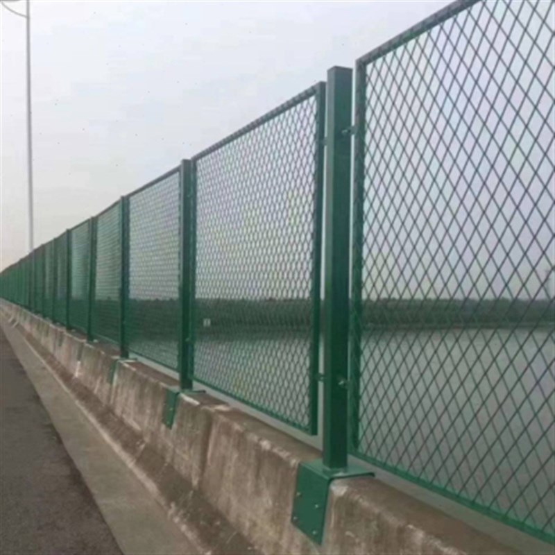 桥梁防抛网 目围栏网  铁防护网 道桥用防落物网 厂家直销