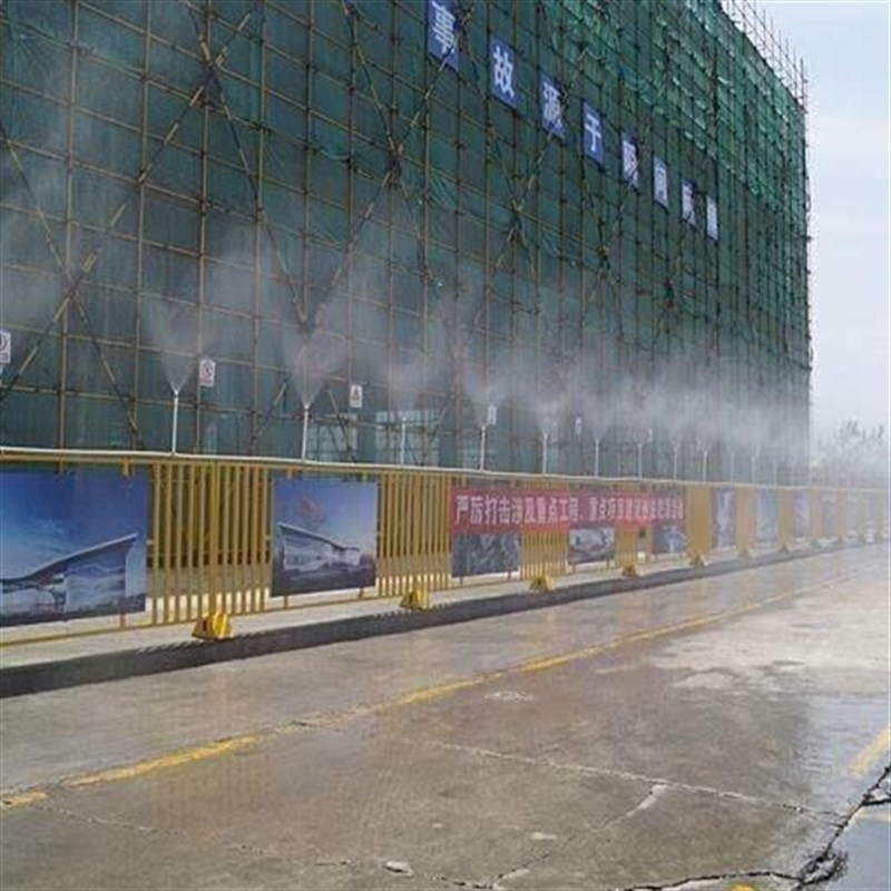 全自动雾桩喷淋高杆雾森除尘喷雾系统造雾机降温石料厂煤厂降尘