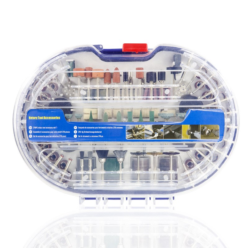 新款 电磨配件276PC 239PC 145PC套装研磨旋转工具配件组合
