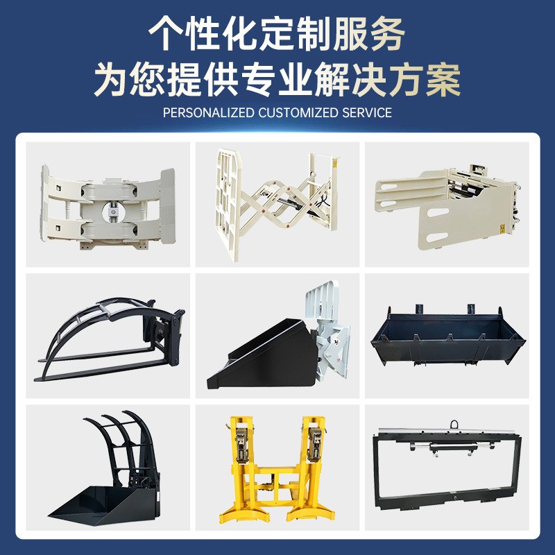 实力工厂柴油四驱越野叉车3吨5吨改装尾吊铲斗工程叉车choice