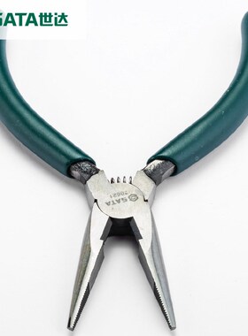 世达五金工具钳子电工钳子6寸尖嘴钳5寸多功能加长尖头钳子70621