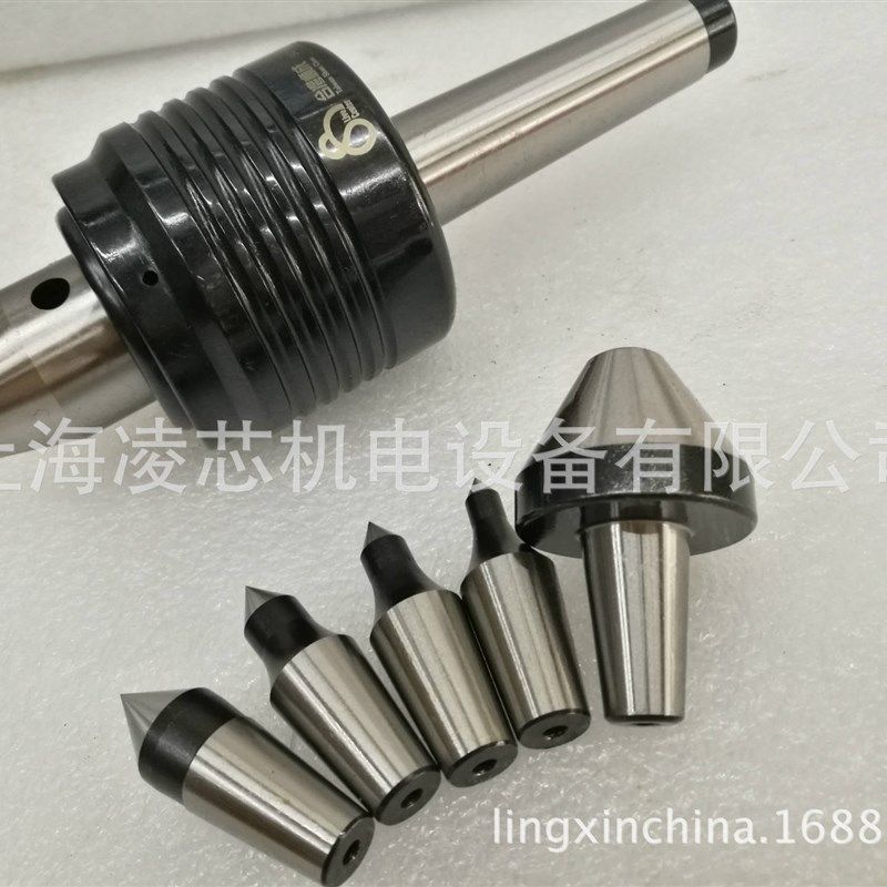 台湾顺成SC-61-M-5 SC-61-M-5A可替换头精度高转速回转顶针/尖