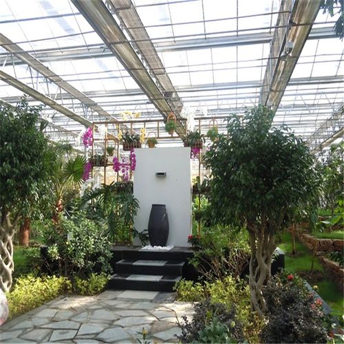 玻璃温室 智能温室 生态餐厅 连栋温室 PC阳光板玻璃大棚加工