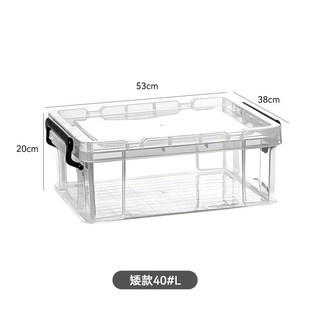 乌龟周转箱家用过滤造景塑料养龟缸透明生态箱亚克力生物养殖箱子