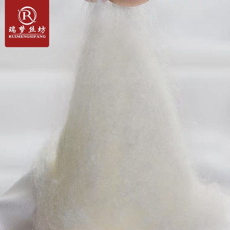 加工定制桐乡蚕丝被源头工厂柞蚕丝光胎原料内胆被芯被子礼品被