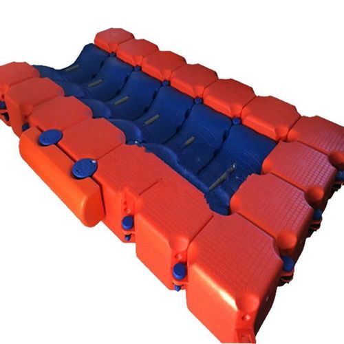 浮箱龙舟码头水上浮筒游艇龙舟码头塑料浮桶摩托艇泊位钓鱼平台