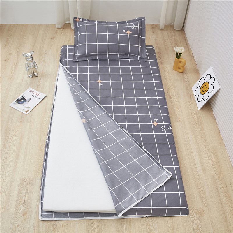 L型拉链床垫套0.9m床学生宿舍床垫保护套家用T床罩床单防尘罩套