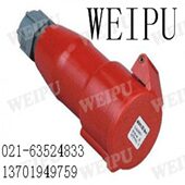 工业插头 三相五芯16A 插座 TYP2623 IP44 连接器 威浦WEIPU