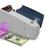 电池两用多国货币迷你小型带UV 插电 WM验钞 点钞机 亨力V30便携式
