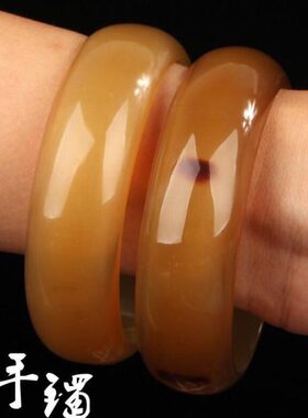 新款老牛角手镯白牦牛角手镯牛角宽手镯手链牛角梳子