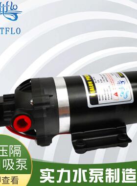 DP100高压隔膜泵压力100PSI流量5.5L隔膜水泵净水器喷雾泵自吸泵