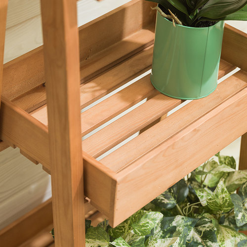 速发手写小黑板店铺用门口展示牌花店多层实木置物架广告牌商用招