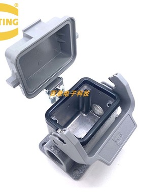 HARTING浩亭/哈丁 连接器/接线盒 19300061255 6针底座带盖 M20