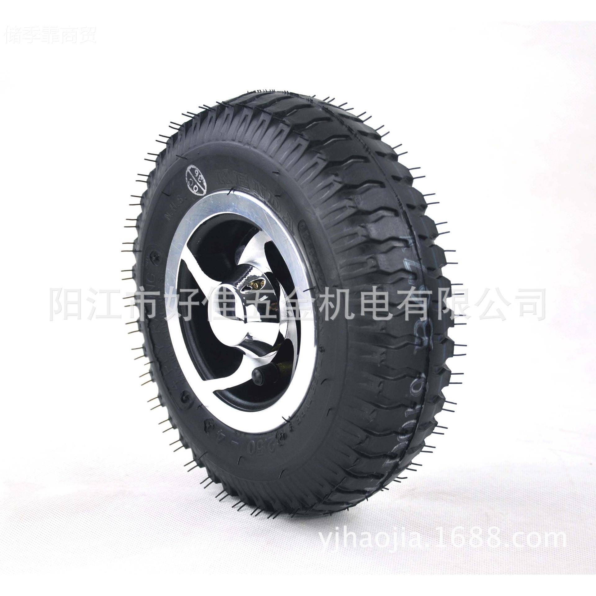 源头工厂直MZK供轮.250-气4风叶式铝毂电动车充从动轮