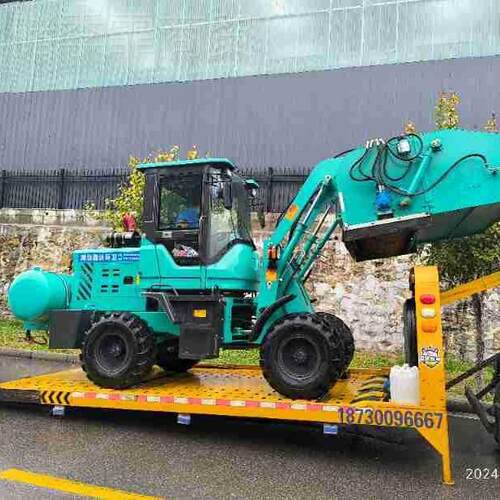 建筑工地装载机封闭路清扫设BEY护备装载机城市扫车道路养清扫式