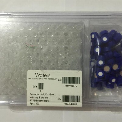WATERS气相液相用 186000307C  2mL(1232mm)螺口盖样品瓶