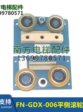 江苏飞耐FN-GDX-006平侧滚轮导靴SDA5180B1全新电梯配件T-DX-H2