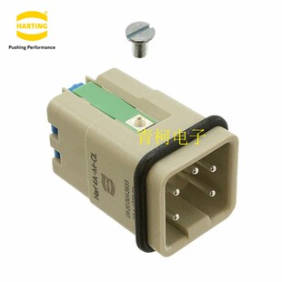 09200042633HARTING哈丁 重载连接器 4针5芯公插HAN