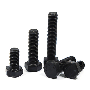 发黑8.8级外六角螺栓高强加长外六角头螺丝M6M8M10M12M14M16 M30