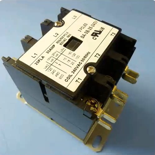 美式空调接触器 C2325C 3 Pole 25 Amp 208/240 V
